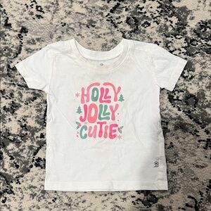 Holly Jolly Cutie Kids T-Shirt - White